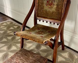 early 1900s stagecoach chair $125  NOW $50 