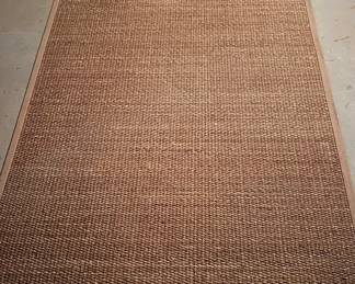 56"x9' sisal rug $100
