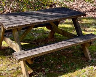 small picnic bench $40