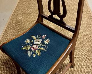 needlepoint chair $80 NOW $35