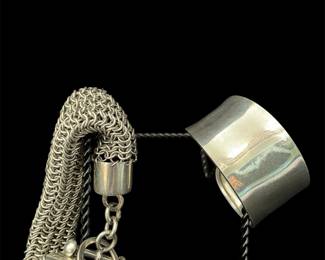 Sterling silver bracelets 