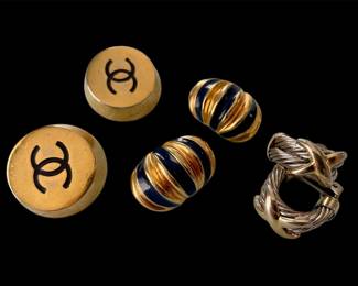 Clip On Earrings Chanel 2 Others