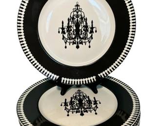222 Fifth Belle Maison Dinner Plates 6pc