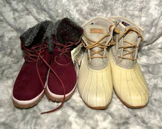 Boots, Sperry 1 More, Size 10 For Both