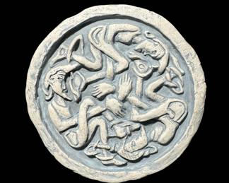 Celtic Beard Puller Wall Hanging Plaque