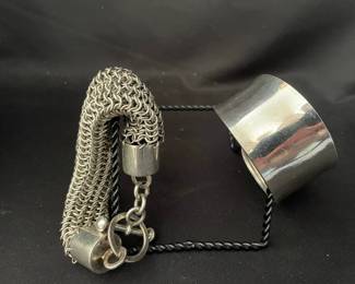 Suarti Sterling Bracelet Unbranded Cuff BraceLet