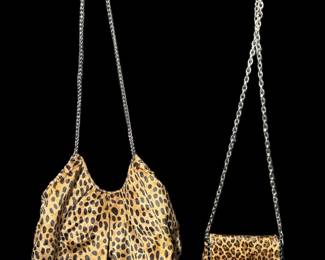 Leopard Print Shoulder Bags
