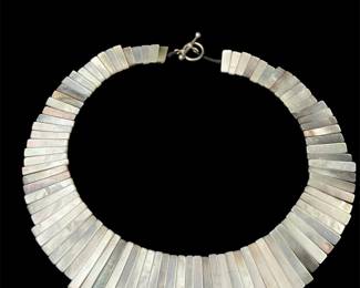 Abalone Sterling Clasp Necklace