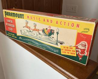 Paramount Music and Action Santa reindeer Sled