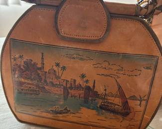 Vintage leather purse