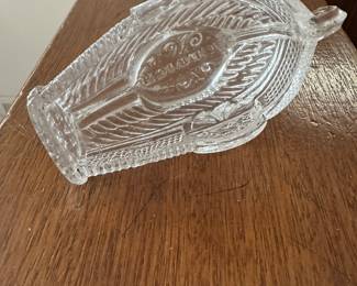 Boston Glass Co Salt Lafayette Boat, 1825