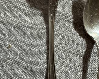 Sterling spoons