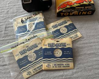View Master and reels, touring game