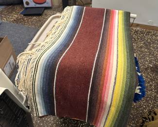 Vintage Mexican blanket