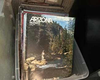 Vintage Arizona magazines