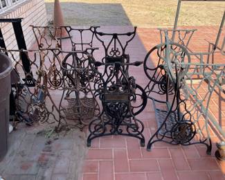 Sewing machine stands