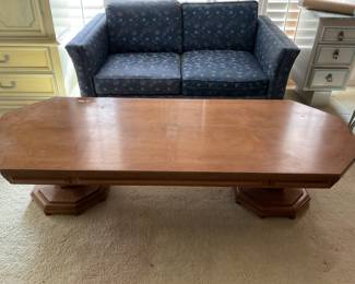 Wood coffee table-72x28x17