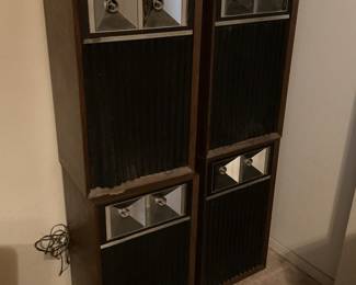 Large vintage speakers