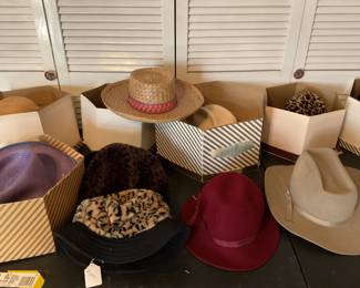 Vintage hats