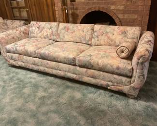 Floral couch 102”