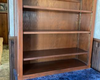 Bright blue marble like top