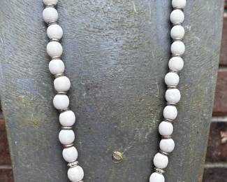 Vintage Beads With Medallion