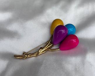 Vintage Balloons Brooch