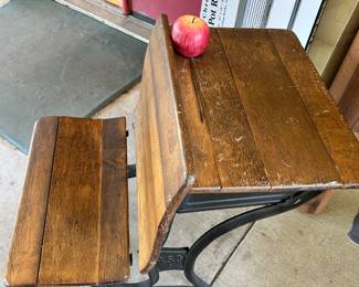 Antique 1910s School Desk