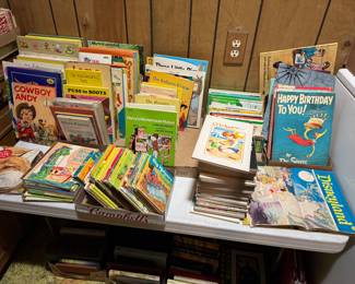 Lots of kids books many are new! Most are vintage