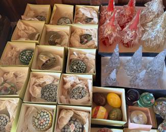 More Paperweights! Many are Murano 