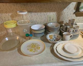 Dishes and other kitchen items
