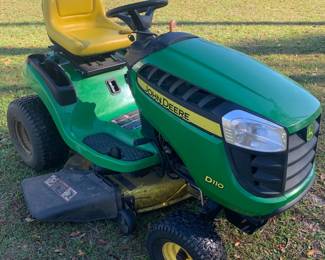 John Deere riding lawn mower 