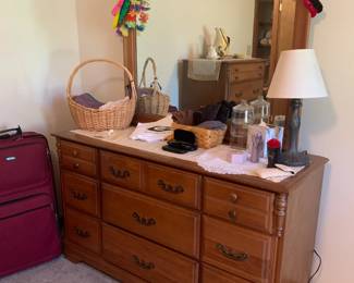 Dresser and mirror 