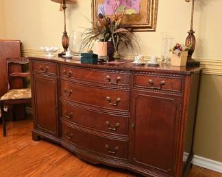 Mahogany Side Board / Server Cabinet