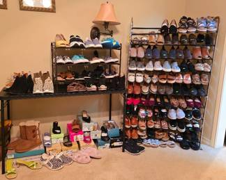 Shoes and Boots from Justin, Fossil, Ferragamo, UGG, Hoka, Stuart Weitzman and more!