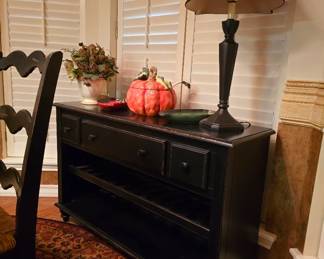 End tables and storage cabinets