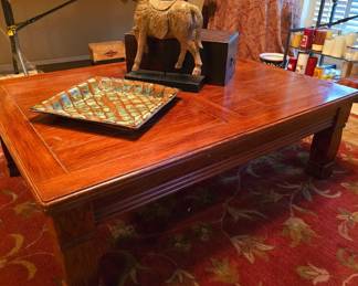 Several coffee tables