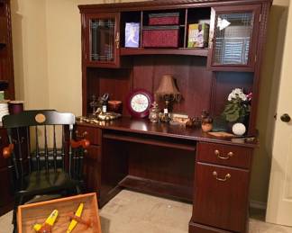 Office credenza, computer desk