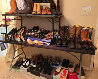 Shoes and Boots from Justin, Fossil, Ferragamo, Stuart Weitzman and more!