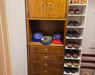 Drexel furniture, mens shoes, hats