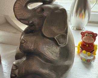 brass elephant