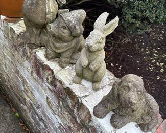 cement gaden decor