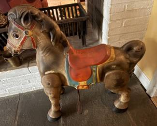 Mobo metal vintage horse