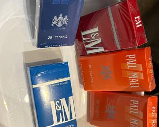 Old vintage cigarettes