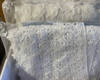 30 yards of lace per bundle! That’s a lot of lace! Very nice