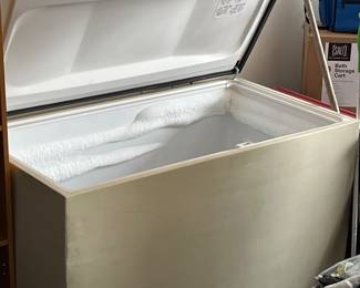 Large freezer by Kenmore, works great!
