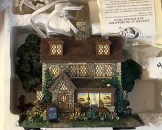 “Wiltshire Pastry Shop” from Lamplight Village Collection, Kinkade