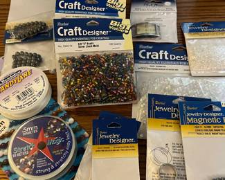Everything needed to make your own jewelry! Along with instruction books