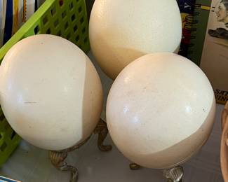 Osterich eggs!