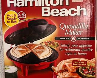 Brand new quesadilla maker!